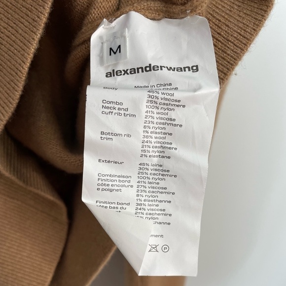 New Alexander Wang Cropped Cardigan Sweater Top - Picture 9 of 9